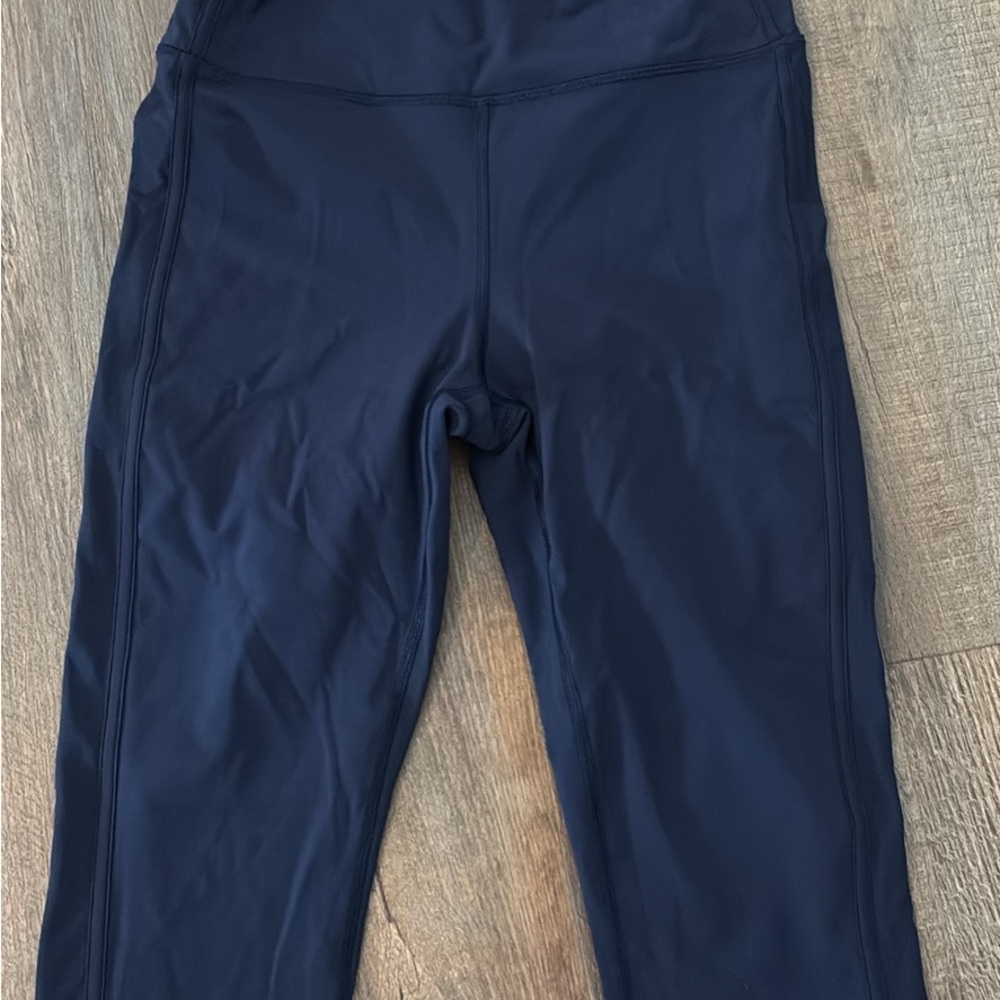 Lululemon Athletica Dark Blue Crop Leggings